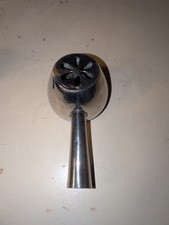 Rareté Art Déco ! Éteignoir/Perfumoir Laiton Chromé (1930s)