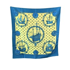 Écharpe en soie vintage