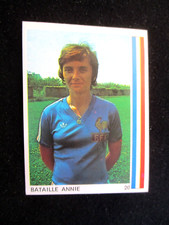 BATAILLE  EQUIPE FRANCE FEMININE N° 20 FOOTBALL 78 GLOWACKI sticker panini 1978