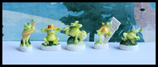 FÈVES DE COLLECTION: "LES GRENOUILLES, 5 FÈVES" B.M.