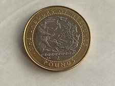 1998 Gibraltar Hercules Série - La Lerneenne Hydre Deux 2 Livres Monnaie Rare !!