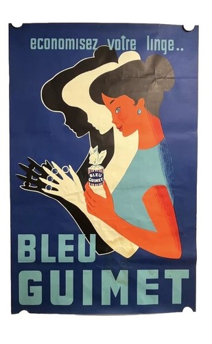 Rare affiche ancienne lessive - rare,