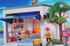 Playmobil -- Pièce de rechange -- Garage de maison 4318 --
