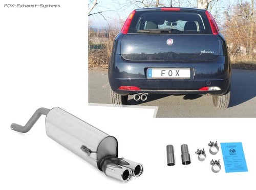 échappement sport fiat grande - sport,