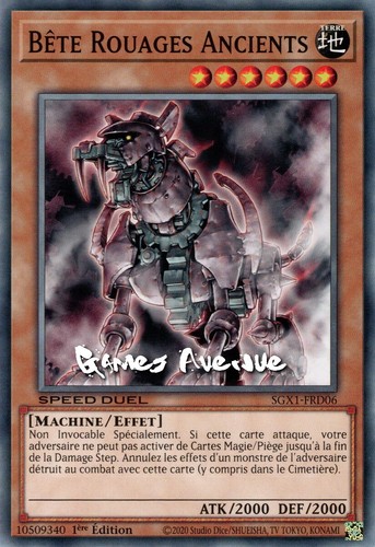 Bete rouages - yu-gi-oh,