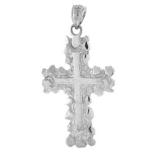 Pendentif Croix En Argent