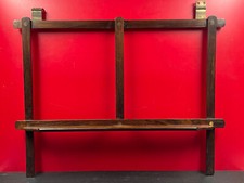 Ancien lutrin de piano droit en acalou 53 x 41 cm sans les charnières