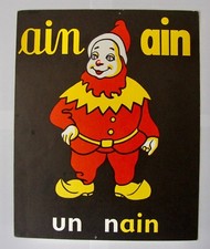 affichette scolaire Poucet Rossignol méthode lecture Charlot Géron un nain