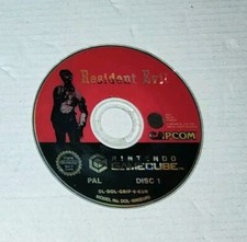 nintendo game cube-resident evil disc 1 -jeu en loose