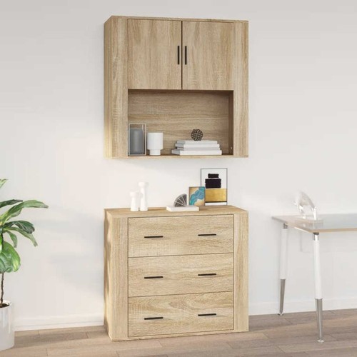 Armoire murale blanc 80x33x80 - armoire,
