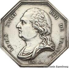 B4106 Jeton Louis XVIII Agents