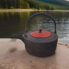 Tetsubin theillére Fonte Japon antique période edo Original 