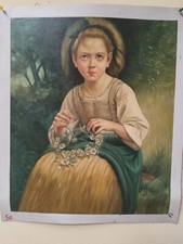 Tableau Dama Noble Peint À