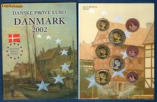 Médaille - Danmark 2002 Danemark Euro Collection Essai Prueba Trial Probe INA