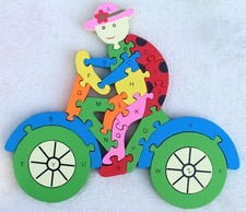 X 3D Puzzle Bois Forme de