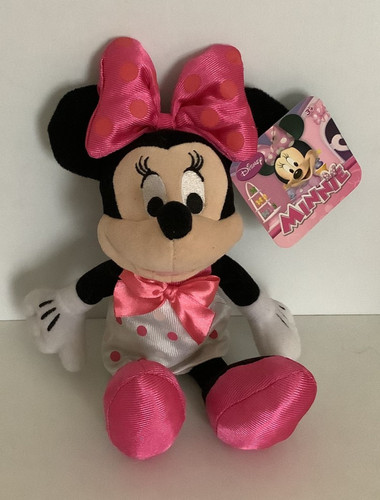 Minnie mouse pink plush 9 - minnie,