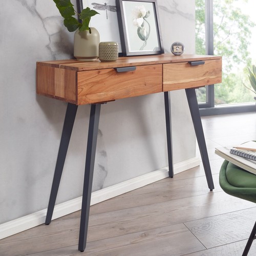 Finebuy table console - console, bois