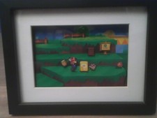 Diorama Paper Mario Sticker