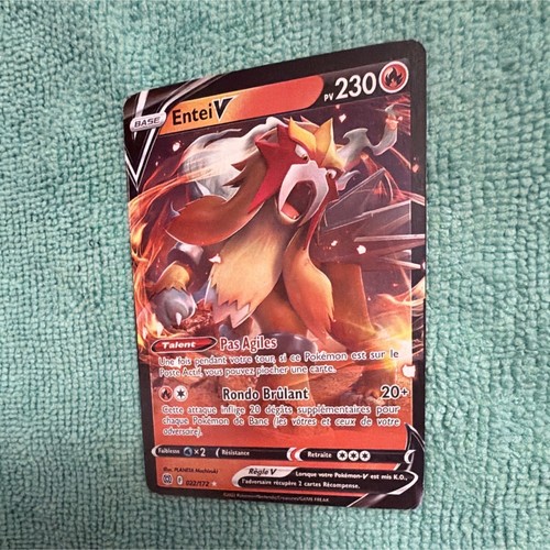 Pokémon entei 022 172 carte - pokémon,