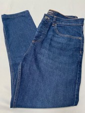 Jean femme 42 coton stretch BALIBARIS nouveau droit blue denim