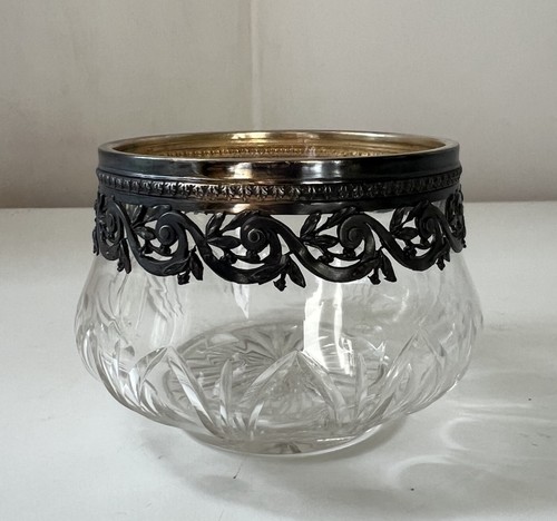 Coupelle argent cristal - et,
