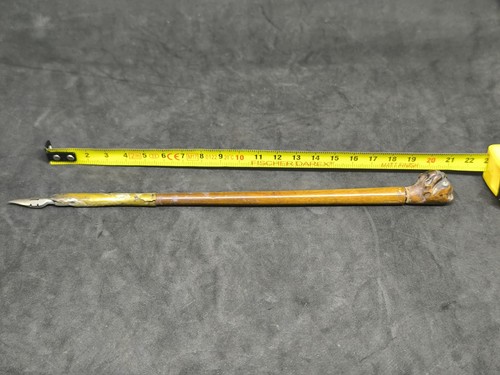 Rare porte plume bois sculpté - porte,