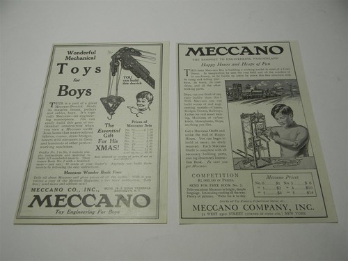 Vintage 1918 meccano toys - toys, for