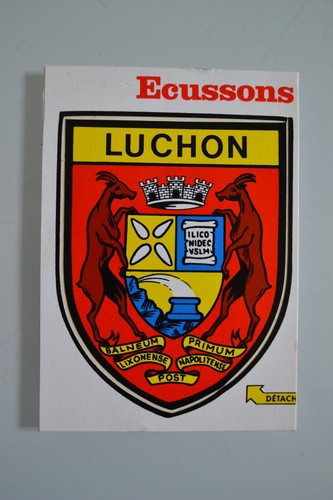 Luchon ecusson blason adhesif - ecusson,