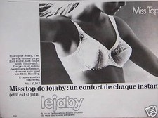 PUBLICITÉ SOUTIEN-GORGE