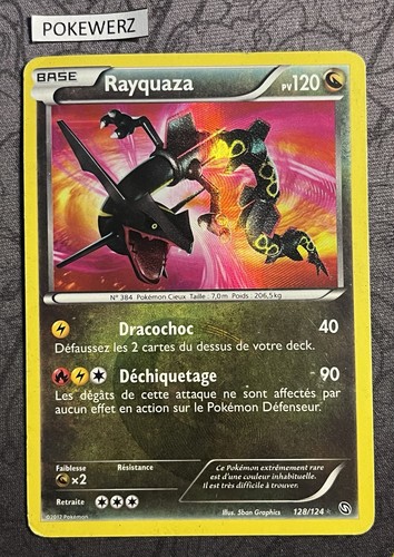 Carte pokémon rayquaza - carte,