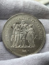 50 francs hercule argent 1974