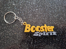 porte clé booster spirit jaune et gris