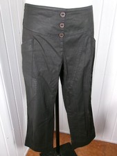 Pantalon court pantacourt noir