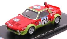 Miniature voiture Rally auto 1 : 43 spark Model Fiat X 19 Abarth N.124 Tour D.