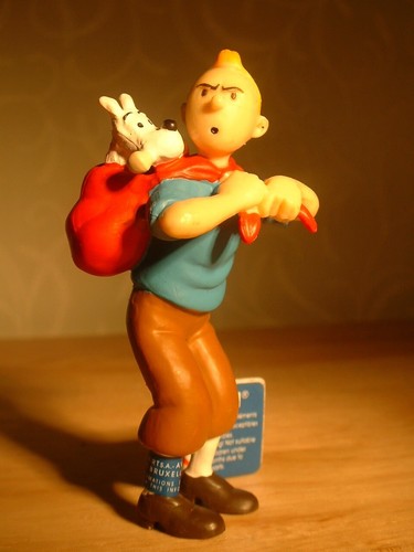 Neuf figurine 8cm tintin - -,