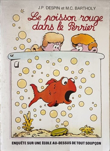 Poisson rouge dans le - le,