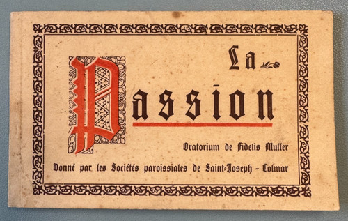 Passion 1926 colmar st - passion,