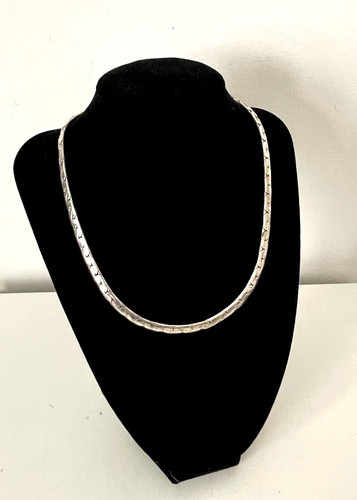 Joli collier serpent argent - serpent,