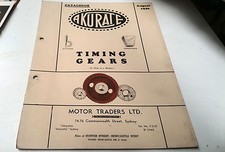 1936 AKURATE  TIMING GEARS
