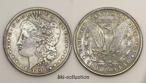 One dollar 1898 morgan - dollar,