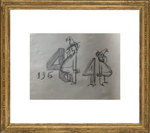 Dessin original jean - dessin, de