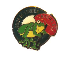 PIN S CANTAL AURILLAC COUP DE FOUDRE ( PARAPLUIE GRENOUILLE )
