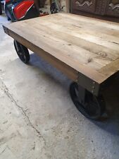 TABLE DE SALON BOIS ET METAL COCKTAIL SCANDINAVE 