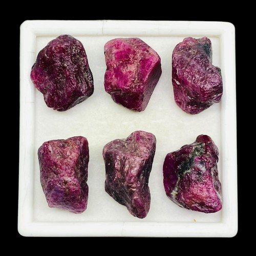 Pièces naturel rubis - 6,