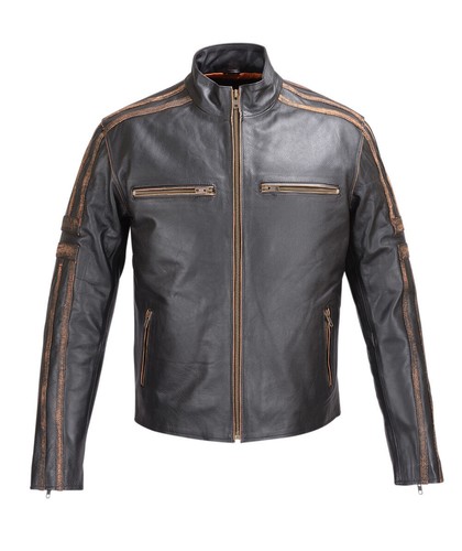 Veste ancienne homme cuir