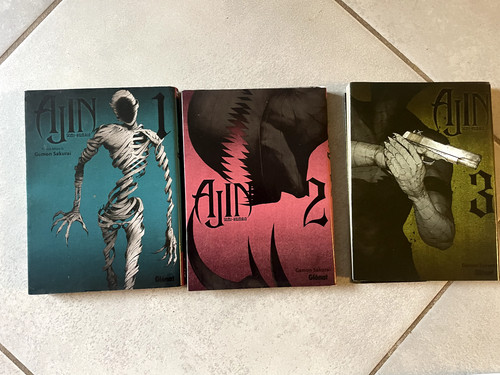 Premiers tomes manga ajin - tomes,