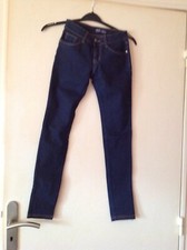 Jean slim bleu marine taille basse Miss RJ neuf Taille 36