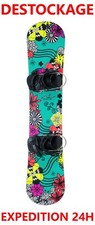 snowboard RIDE "BLUSH"  taille : 130 cm = 1 mètre 30 + fixations NEUF !.