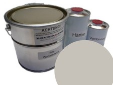 3,5 Litre Set 2K Vernis Voiture Convenablement pour VW L87 Blanc Perlé Tuning