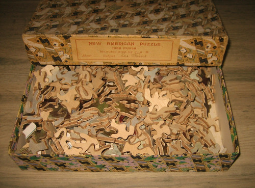 Ancien puzzle perplexité - ancien, en